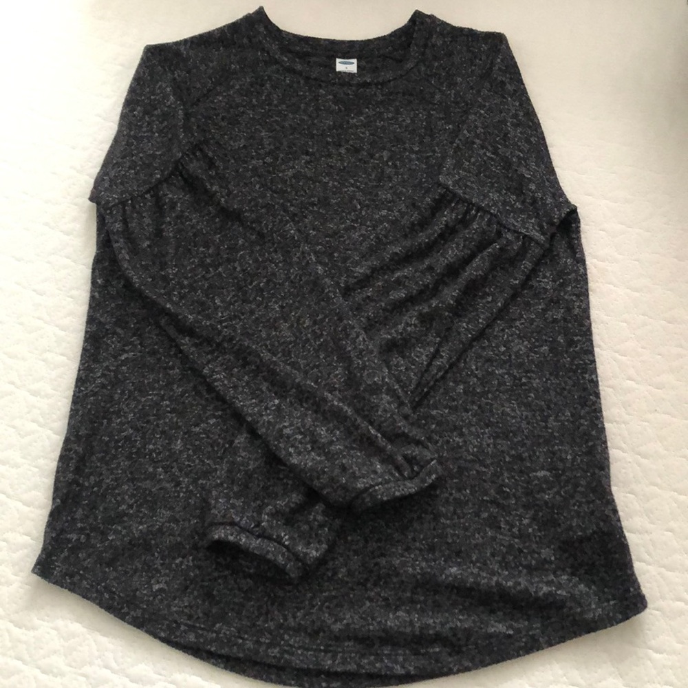 Cute ballon sleeve top